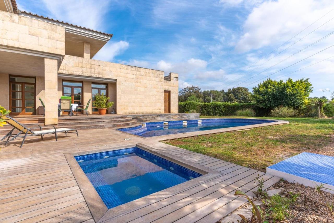 Marratxí Villa De Lujo Con Piscina, Jacuzzi, Jardin Y Terraza מראה חיצוני תמונה