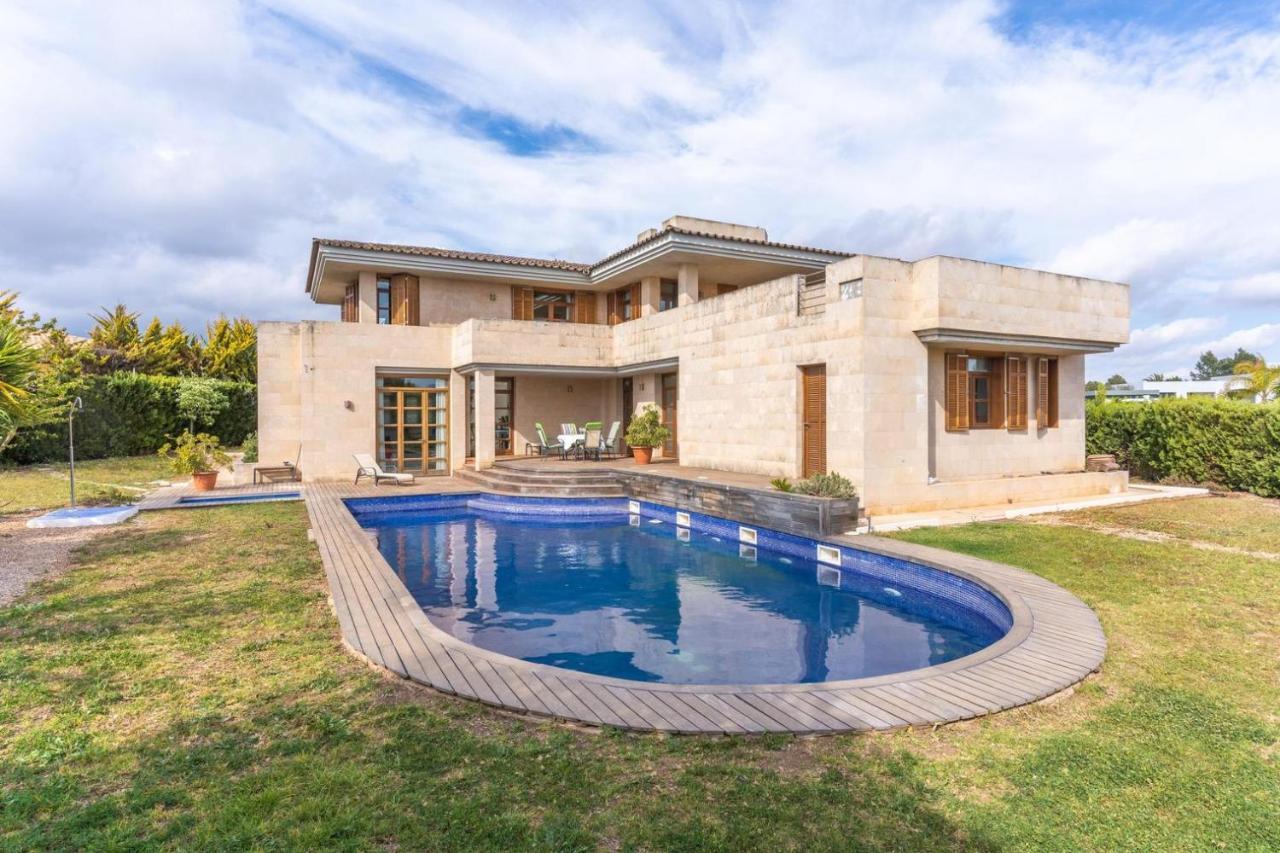 Marratxí Villa De Lujo Con Piscina, Jacuzzi, Jardin Y Terraza מראה חיצוני תמונה