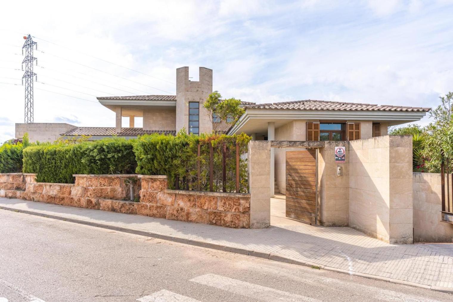 Marratxí Villa De Lujo Con Piscina, Jacuzzi, Jardin Y Terraza מראה חיצוני תמונה