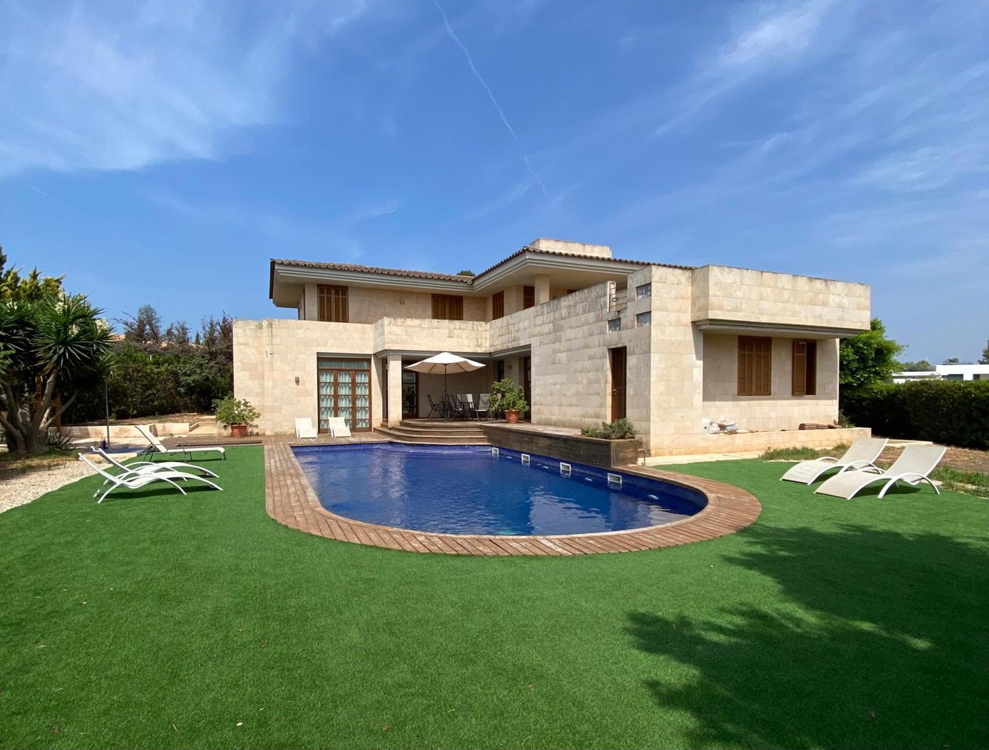 Marratxí Villa De Lujo Con Piscina, Jacuzzi, Jardin Y Terraza מראה חיצוני תמונה